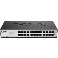 D-LINK 24 PORT 10/100 MBPS YÖNETİLEMEZ SWITCH METAL DES-1024D