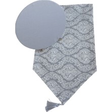 Dehaberkstore Desenli Runner+6 Adet Amerikan Servis Supla Seti