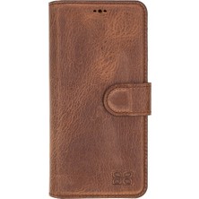 Bouletta Wallet Case Deri Telefon Kılıfı Samsung S20 G2 Kahverengi