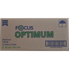 Focus Optimum Z Katlı Havlu 12 x 200'LÜ