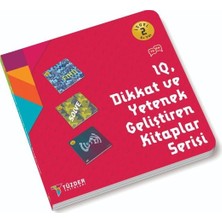 6+ Yaş Level 2 - IQ Dikkat ve Yetenek Geliştiren Kitaplar Serisi