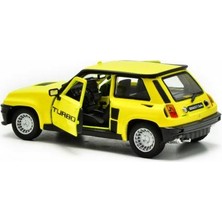 Bburago Renault 5 Turbo Sarı 1:24 Model Araba