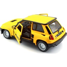 Bburago Renault 5 Turbo Sarı 1:24 Model Araba