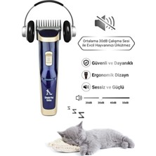 Shaver Şarjlı Kedi Köpek Tıraş Makinesi Evcil Hayvan Tüy Kıl Kesme Traş Makinası