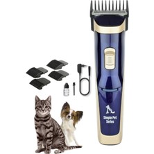 Shaver Şarjlı Kedi Köpek Tıraş Makinesi Evcil Hayvan Tüy Kıl Kesme Traş Makinası