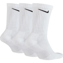 Nike Everyday Cotton Cushıoned Crew 3'lü Çorap SX7664-100