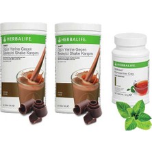 Herbalife 2 Adet Çikolatalı Shake - 50 gr Klasik Çay