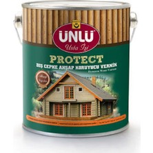 Ünlü Protect Dış Cephe Ahşap Koruyucu Vernik Burma 2,5 Lt 135-3001-LT2500