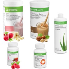 Ahududu Shake 1 - Fındık Shake 1 - Çay Ahududu - Aloe Vera - Thermo Complete
