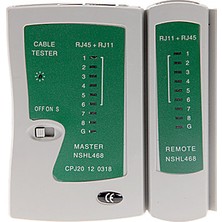 OEM Rj 45 / Rj 11 Tester Cat5 Cat6 Internet Test Cihazı / Test Aleti