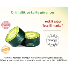 Bioaqua Yeşil Turmalin Kristal  Sıkılaştırıcı Göz Maskeleri 80 gr - 60 adet