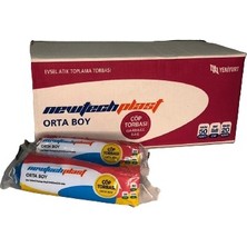 Newtechplast Ortaboy Çöp Torbası 55X60 20 Li Koli Içi 50 Adt