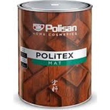Polisan Politex Dekoratif Mat Ahşap Verniği 0.75 Lt Mat