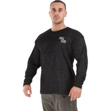 Oversize Havlu Kışlık Sweatshirt Big Sam 4716