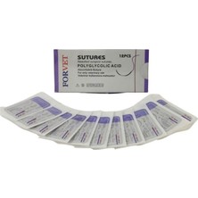 Forvet Toryum Polyglycolıc (Pga) No:0 75 cm