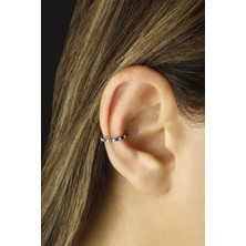 By Barun Renkli Halka Kıkırdak Küpe - Rose