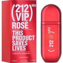 Carolina Herrera 212 Vıp Rose Red Edp 80 ml Kadın Parfüm