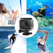 Puluz PU353 Gopro Hero 8 Uyumlu Sualtı Su Geçirmez Kılıf Kapak AL-32888