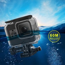 Puluz PU353 Gopro Hero 8 Uyumlu Sualtı Su Geçirmez Kılıf Kapak AL-32888