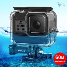 Puluz PU353 Gopro Hero 8 Uyumlu Sualtı Su Geçirmez Kılıf Kapak AL-32888