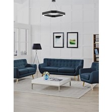 Hegza Lighting Bagel (Siyah Kasa, Gün Işığı) Ledli Modern Avize
