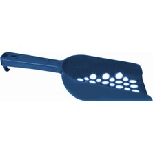 Markapet Kedi Tuvalet Kum Küreği Ağır Plastik Elekli 30 cm Mavi