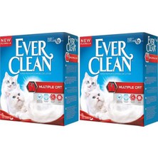 Ever Clean Multiple Kedi Kumu 6 Lt x 2 Adet