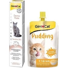 Gimcat Derma Paste 50 gr Kedi Macunu + 150 gr Puding