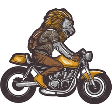 Motosiklet Sürücüsü Aslan 00383