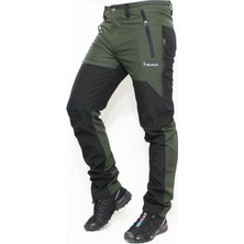 Mudwıll Polarsız Softshell Siyah Yeşil Pant 250101