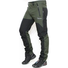 Mudwıll Polarsız Softshell Siyah Yeşil Pant 250101