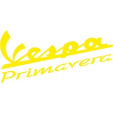 Sticker Fabrikası Vespa Motor Motosiklet Sticker 00348