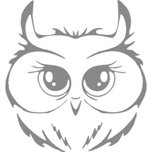 Baykuş Sticker 00427