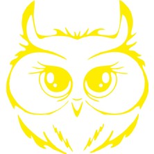 Baykuş Sticker 00427