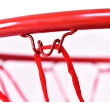 Leyaton Basketbol Pota Çemberi Fileli 18 mm + Top Hediye