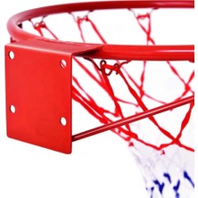 Leyaton Basketbol Pota Çemberi Fileli 18 mm + Top Hediye