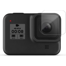 Ally Gor AL-32776 Gopro Hero 8 2 In1 Darbe Emici Ekran Koruyucu 2 Set