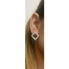 Yağmur Aksesuar ve Takı Dünyası Kristal Taşlı Küpe