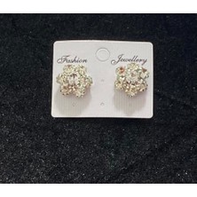 Yağmur Aksesuar ve Takı Dünyası Kristal Taşlı Küpe