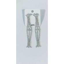 Yağmur Aksesuar ve Takı Dünyası Kristal Taşlı Küpe