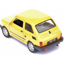 Welly Dıe Cast 1:26 Ölçek Pull Back Fıat 126 Sarı