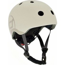 Scoot And Ride Helmet Çocuk Kaskı S-M Açık Gri 190605-96367