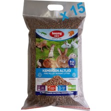 Bonny Nice Doğal Çam Pelet Tavşan Kafes Altlığı 5 kg 10 L x 15 Paket