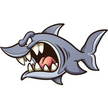 Köpek Balığı Köpekbalığı Sticker 00447