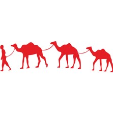 Sticker Fabrikası Deve Kervanı Sticker 00441