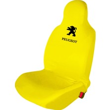 Pejo 308 Oto Koltuk Servis Kılıfı Penye Ön Arka Takım Sarı
