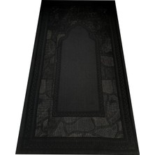 Etuval Etamin Seccade Işlemelik Kumaş Siyah