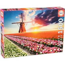 Educa Tulıps Landscape 1500 Parça Puzzle