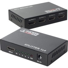 Powermaster 1x4 HDMI Splitter 4port 1080P