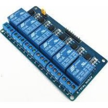Arduino 5V 6 Kanal Röle Kartı (Geliştirme Kartlarıyla Uyumlu) Arduino